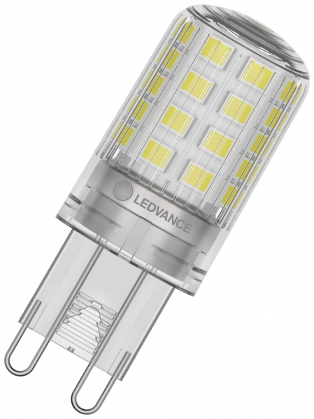Lampada LED LEDVANCE PIN G9 4.2W 470lm 2700K Ø18×49mm chiaro 