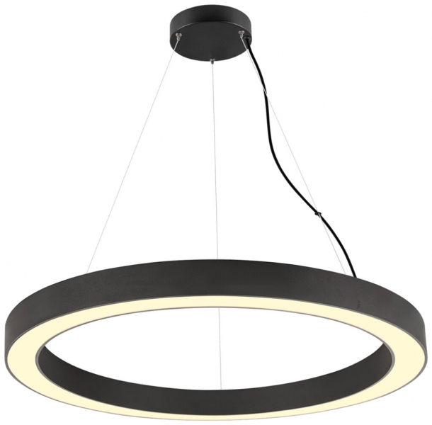 Lampada sospesa LED SLV MEDO RING 90 43W 5000lm 930/940 REG Ø900mm nero 