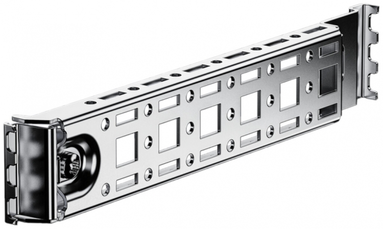 Montageschiene Rittal AX, für Innenausbau von Kompakt-Schaltschrank T=350mm 