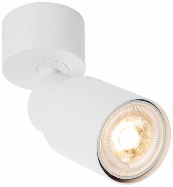 Spot SLV PURI 2.0 Tube CW GU10 1×6W REG Ø55×123×97mm bianco 