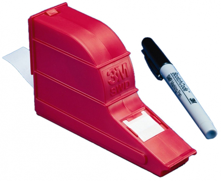 Marcatore cavi 3M Scotchcode-SLW con rotolo di ricambio 