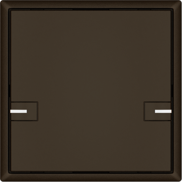 Poussoir universel EDIZIO.liv UNI SNAPFIX® 12…48V a.LED bleu 1× comm.2T br 