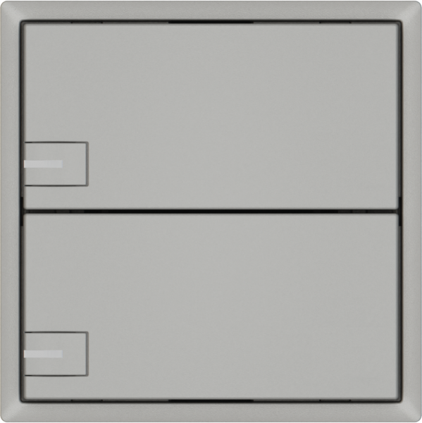 Universaltaster EDIZIO.liv UNI SNAPFIX® m.LED RGB 2× 1-Tbed.hgu 