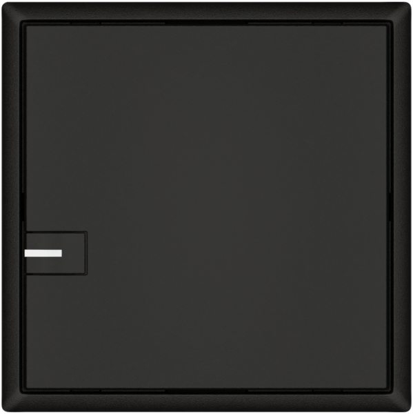 Pulsante KNX RGB EDIZIO.liv SNAPFIX® sensore temp.RGB-LED 1× com.1T ne 