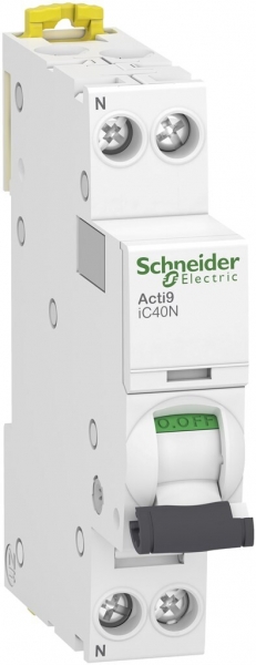Disjoncteur Schneider Electric Clario iC40 6A (B) 1LN 6kA 