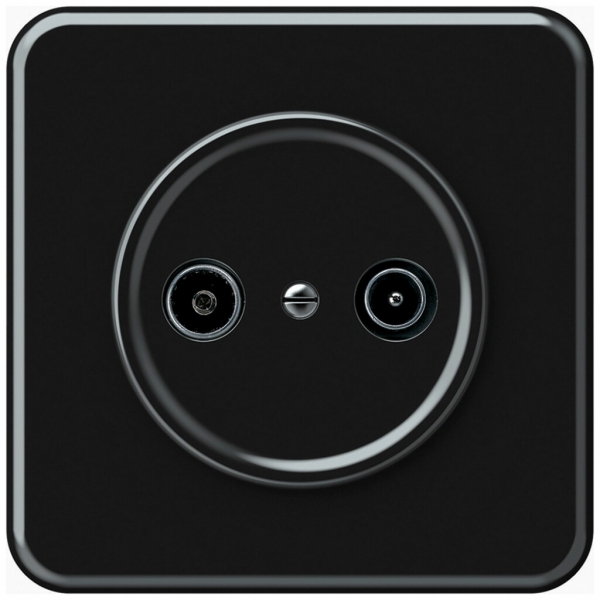 Presa antenna INC TV-R origin presa d’arrivo 4dB nero 