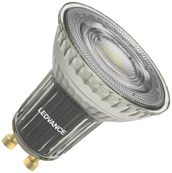 Lampada LED LEDVANCE GU10 8W 750lm 2700K Ø50×52mm PAR16 chiaro 36° 