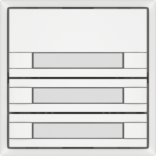 Universaltaster EDIZIO.liv UNI SNAPFIX® 12…48V o.LED 3× 2-Tbed.Pap.ws 