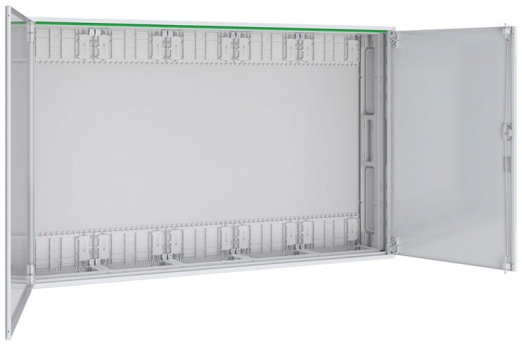 Alloggio a parete PrismaSeT XL IP44 c.porta 1300×800×210mm 5 file 5 file 