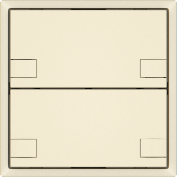 Pulsante universale EDIZIO.liv UNI SNAPFIX® 5…48V s.LED 2× com.2T cr 