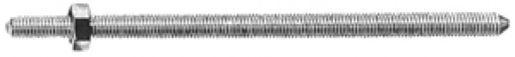 Barra filettata Ammer con bullone M3×66mm 