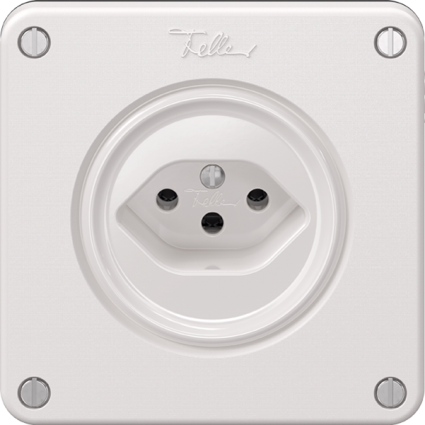 Prise NEVO, 1×T13, blanc 