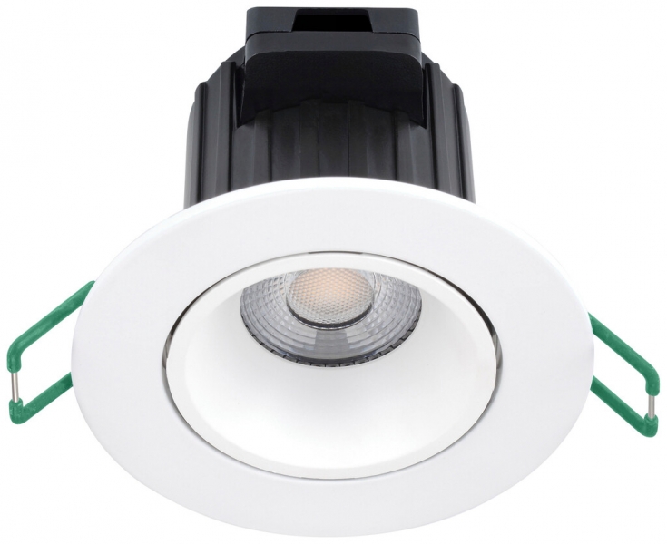 Spot LED INS Sylvania START 8.7W 870lm 827/830/840 IP20/IP44 50° REG Ø86 bianco 