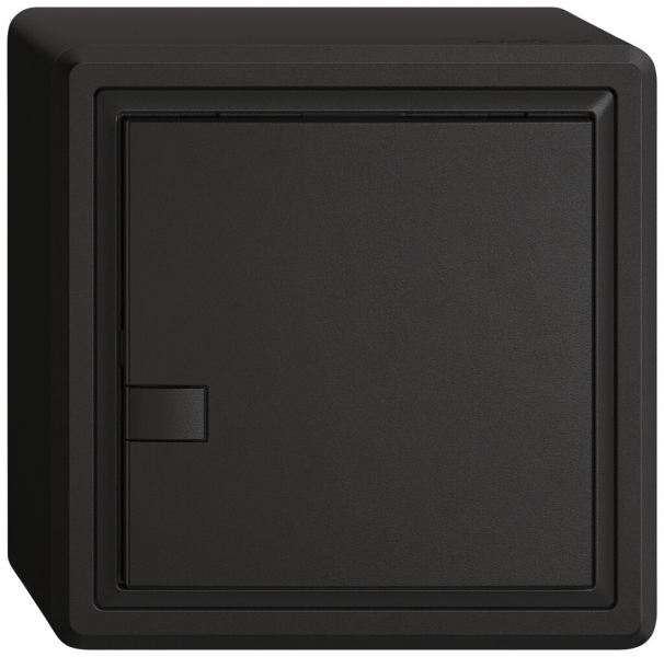 Poussoir KNX RGB AP EDIZIO.liv SNAPFIX® capteur temp.s.LED 1× comm.1T no 