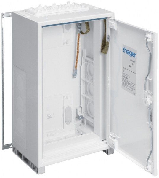 Armadio murale univers quickset con porta IP44 CP I 550×800×205mm 