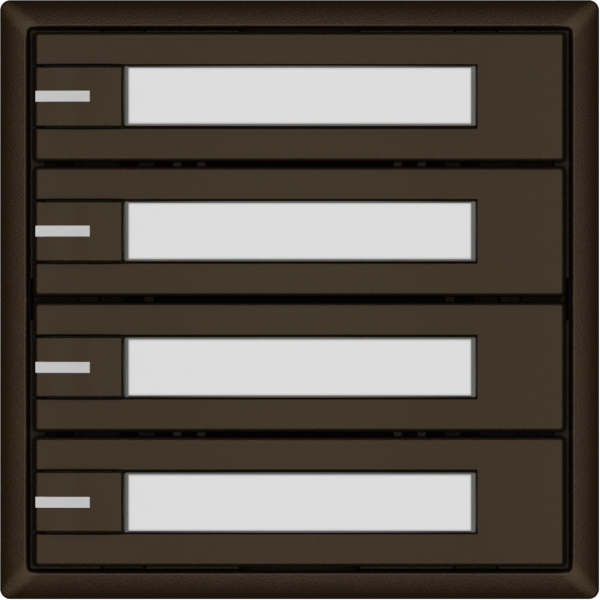 Universaltaster EDIZIO.liv UNI SNAPFIX® 5…48V m.LED blau 4× 1-Tbed.Pap.br 