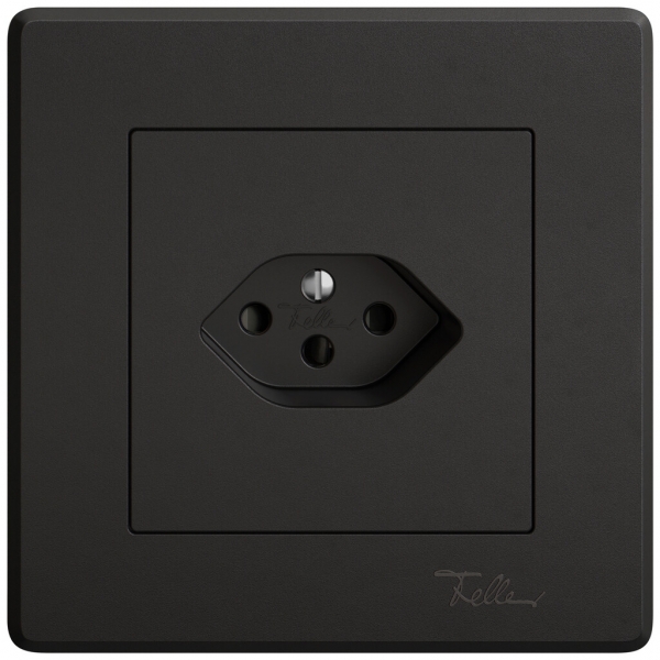 Prise ENC EDIZIO.liv SNAPFIX® 1×T13 avec shutter no 