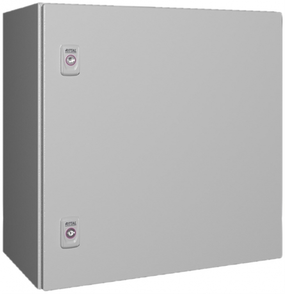 Armoire compacte Rittal AX, 1 porte, IP66, 500×500×300mm, tôle d'acier 