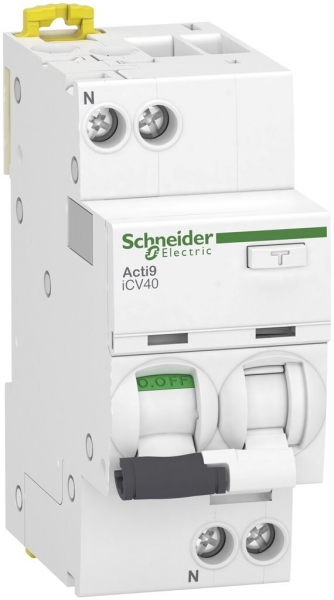 Disgiuntore differenziale SE Clario iC40 1LN 16A 30mA (C) 4.5kA t.A 