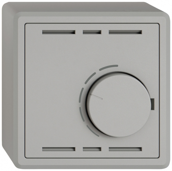 Termostato ambiente AP EDIZIO.liv SNAPFIX® senza interruttore 230VAC 50Hz grc 