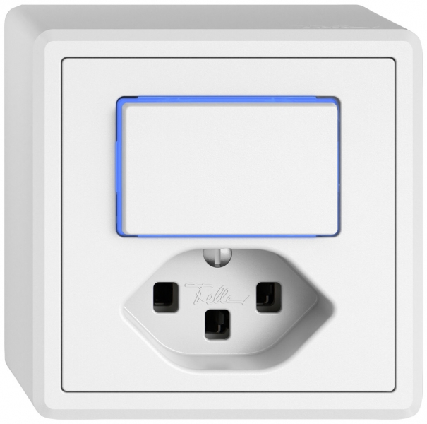 Combinazione AP EDIZIO.liv SNAPFIX® S3L+T23 illuminazione laterale bl bi 