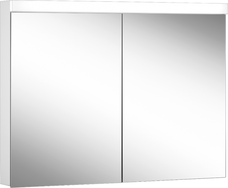 Schneider Spiegelschrank LOB 100/2/LED, 4000K, weiss 