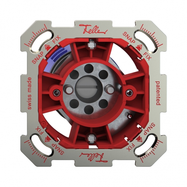 Interruttore rotativo INC Feller SNAPFIX® invertitore 3/3L s.cilindro 