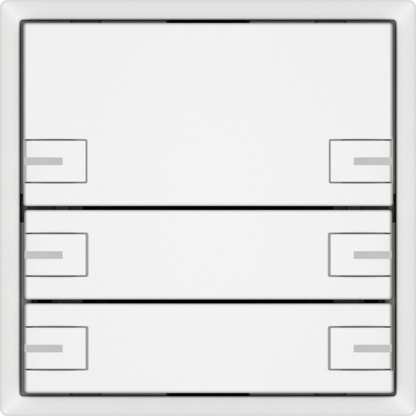 Universaltaster EDIZIO.liv UNI SNAPFIX® 12…48V m.LED blau 6× 1-Tbed.ws 