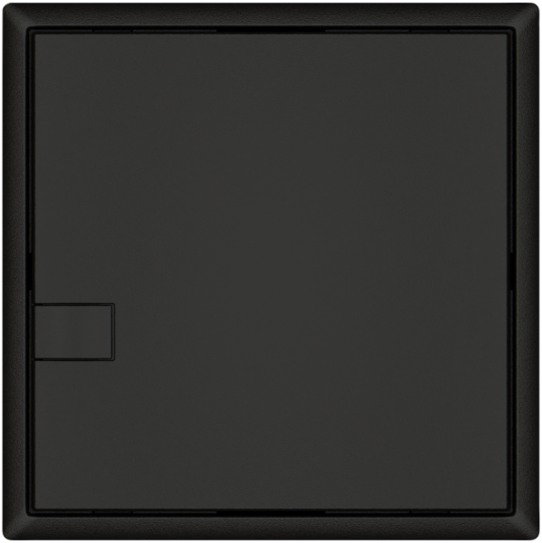 Pulsante KNX RGB EDIZIO.liv SNAPFIX® sensore temp.s.LED 1× com.1T ne 