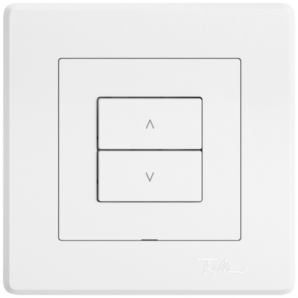 Commande pour interrupteur stores ENC EDIZIO.liv Wiser SNAPFIX® 1C WLAN 2T bc 