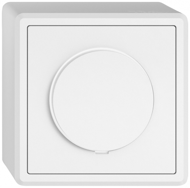 AP-Dimmer EDIZIO.liv SNAPFIX® bel.ws Universal 20…600W/20…600VA ws 