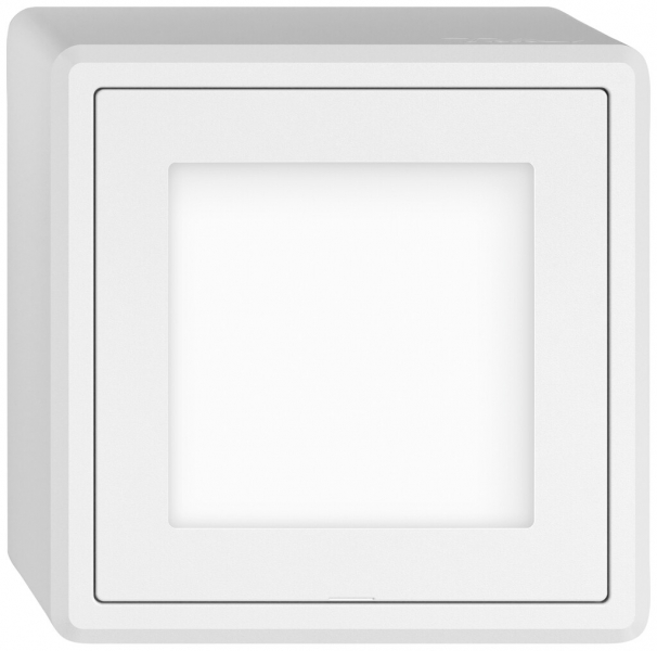 AP-LED-Leuchte EDIZIO.liv SNAPFIX® LED-weiss 230V ws 