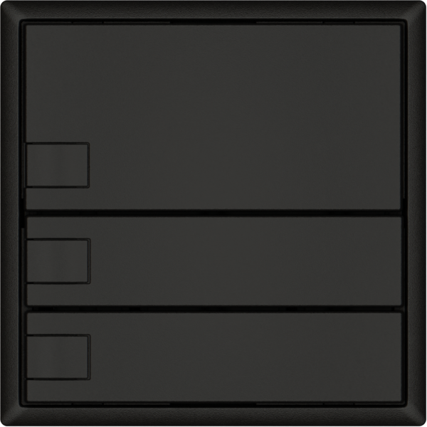 Universaltaster EDIZIO.liv UNI SNAPFIX® 12…48V o.LED 3× 1-Tbed.sz 