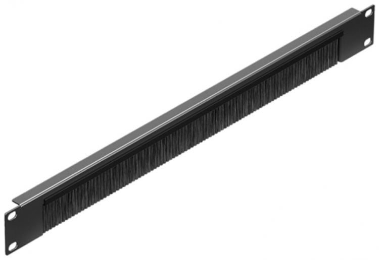 Panneau de passage de câbles Rittal DK 5302.202 19" métal 1UH noir 