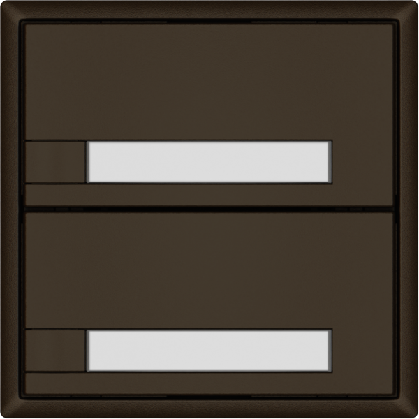 Pulsante universale EDIZIO.liv UNI SNAPFIX® 12…48V s.LED 2× com.1T targ.ma 