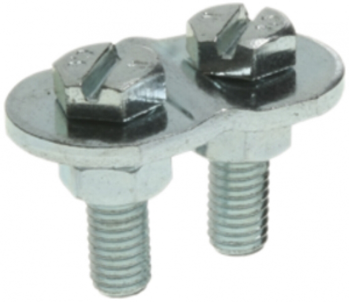 Erdleitungsklemme Woertz 1×16mm² verzinkt 