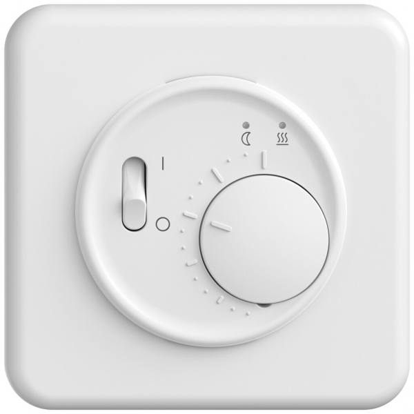 Termostato ambiente INC STANDARDdue SNAPFIX® limit.temp.p.riscaldamenti pav.bi 
