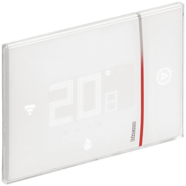 Termostato ambiente INC Smarther2 collegato in rete, bianco 