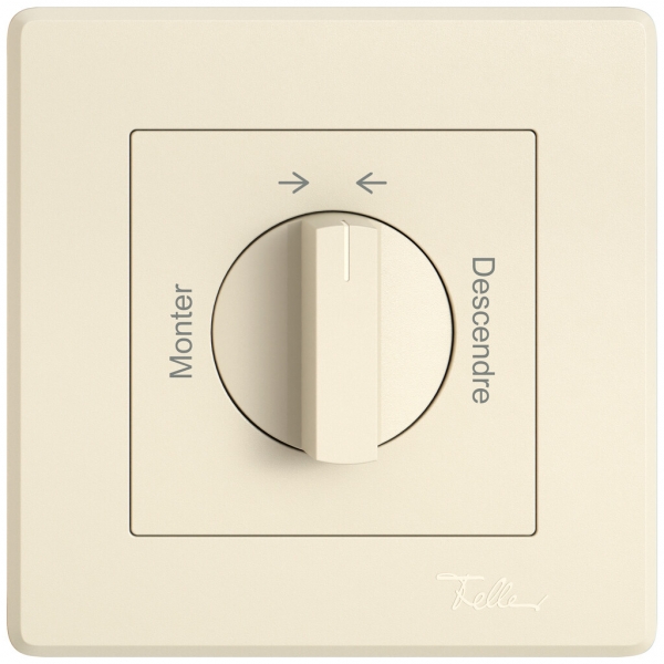 Kit di montaggio INC EDIZIO.liv SNAPFIX® pulsante girevole mano.Mont.→ ← Descr 