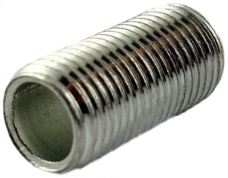 Tubo filettato Elektrogros acciaio zincato con filetto M10×1 L=30mm 