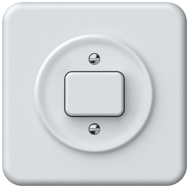 Interruttore a pulsante INC origin sch 3 92×92mm bianco 