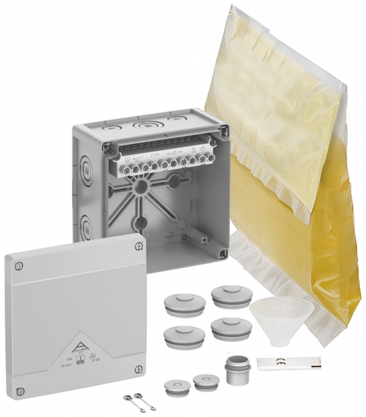 Boîte de dérivation AP Spelsberg Abox Pro XT-10² 152×152×85mm IP68 gr 