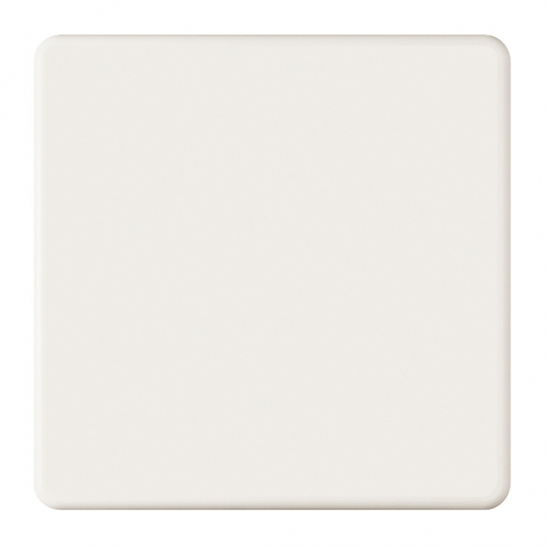 Abdeckplatte 3×3 206×206mm weiss ungebohrt 
