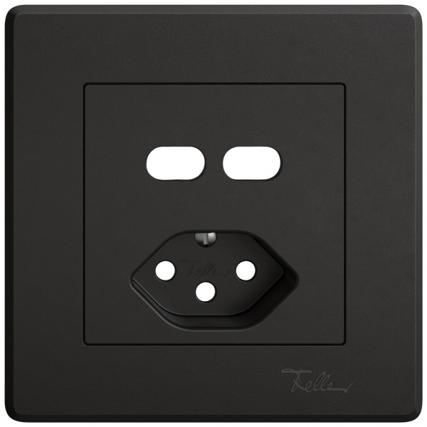 UP-Montageset EDIZIO.liv SNAPFIX® für Kombination USB C+C/Steckdose T13 sz 