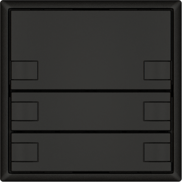 Poussoir universel EDIZIO.liv UNI SNAPFIX® 12…48V s.LED 3× comm.2T no 