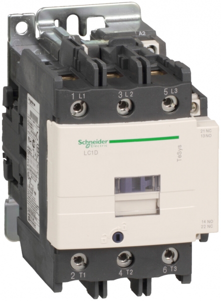 Contattore Schneider Electric LC1D95P7 230V 50/60Hz 1Ch+1cont.95A TeSys 