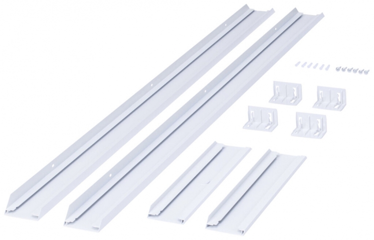 Cadre pour montage AP Philips RC159Z SMB aluminium 1215.5×315.5×78.5mm blanc 