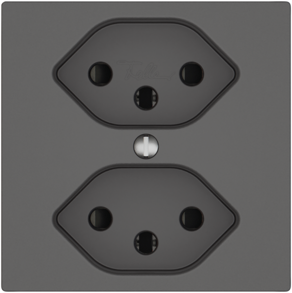 Presa EDIZIO.liv SNAPFIX® 2×T13 con shutter grs 
