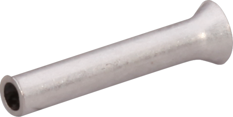 Capocorda Mischke E DIN 46228 0.5mm²/12mm nudo Cu-stagnato 