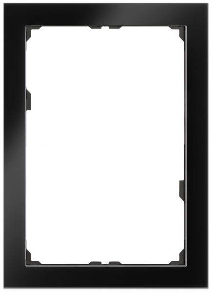 Cadre de recouvrement ENC EDIZIO.liv prestige SNAPFIX® p.Panel 214×154mm ve-no 